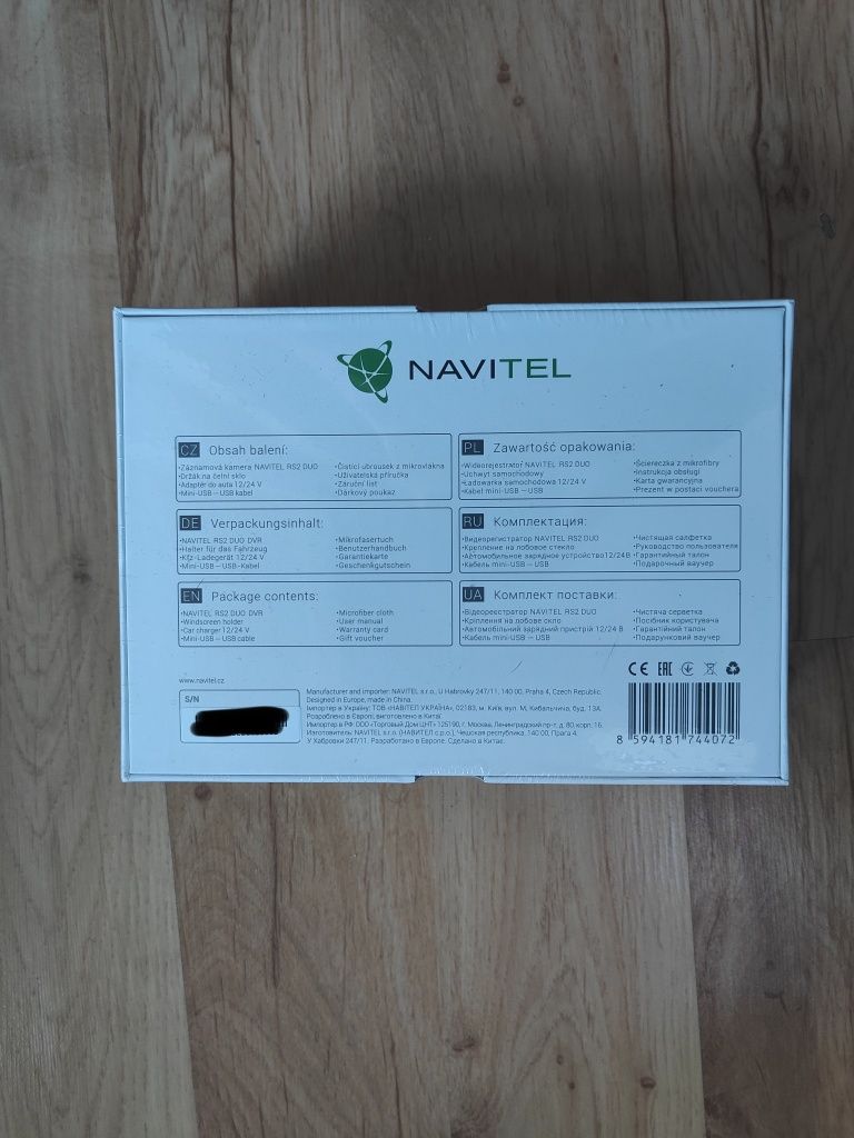 Wideorejestrator NAVITEL RS2 DUO do BLOT UBER TAXI