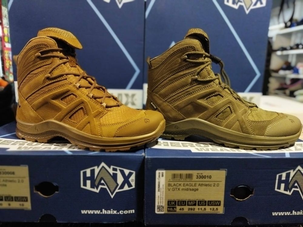 Тактичні черевики Haix Black Eagle Athletic 2.0 V GTX Gore-Tex Mid