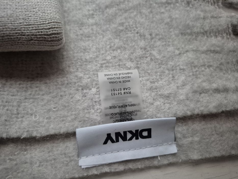 Czapka Szalik Zestaw DKNY