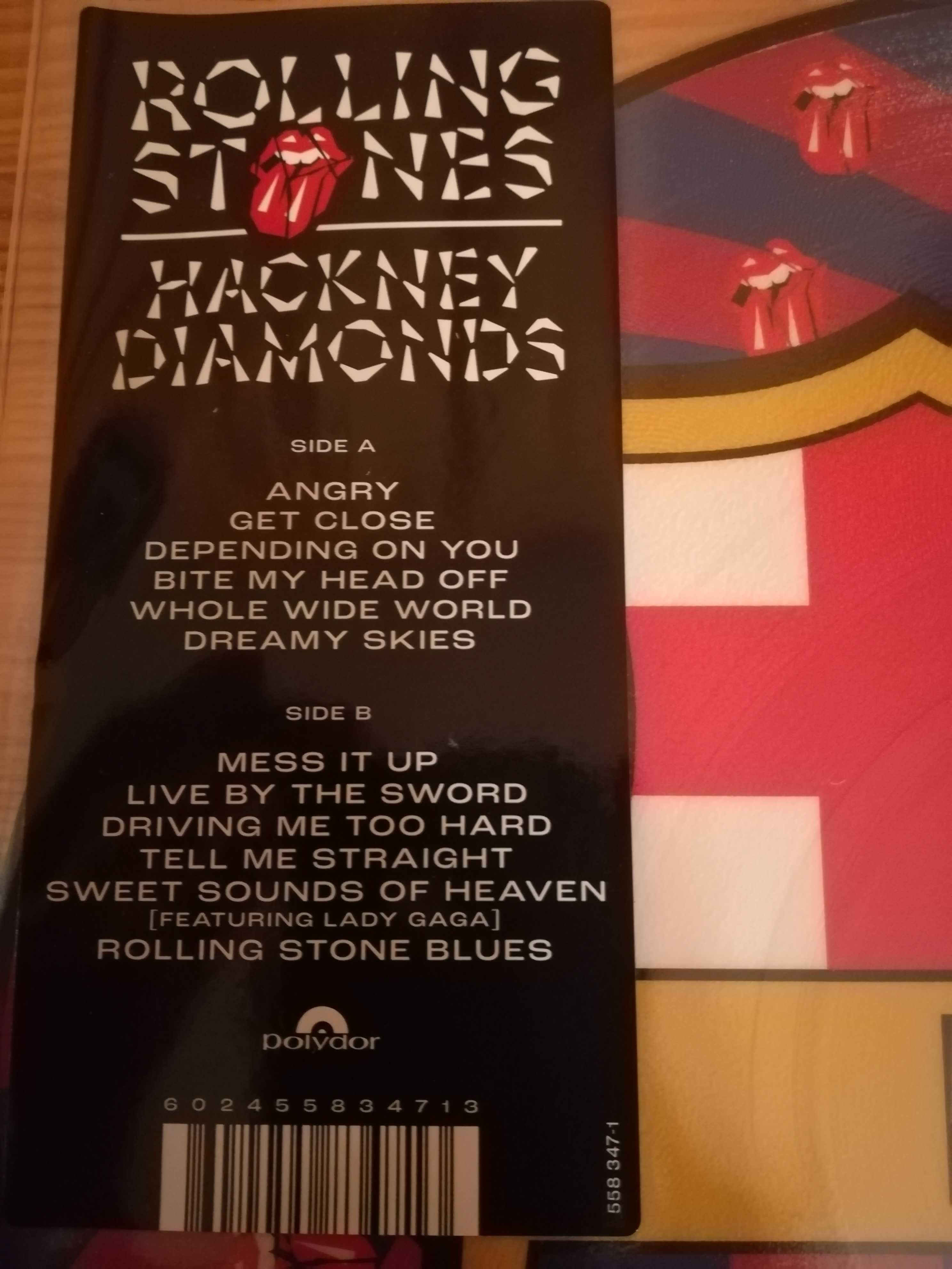 The Rolling Stones Hackney Diamonds winyl FC BARCELONA PICTURE DISC