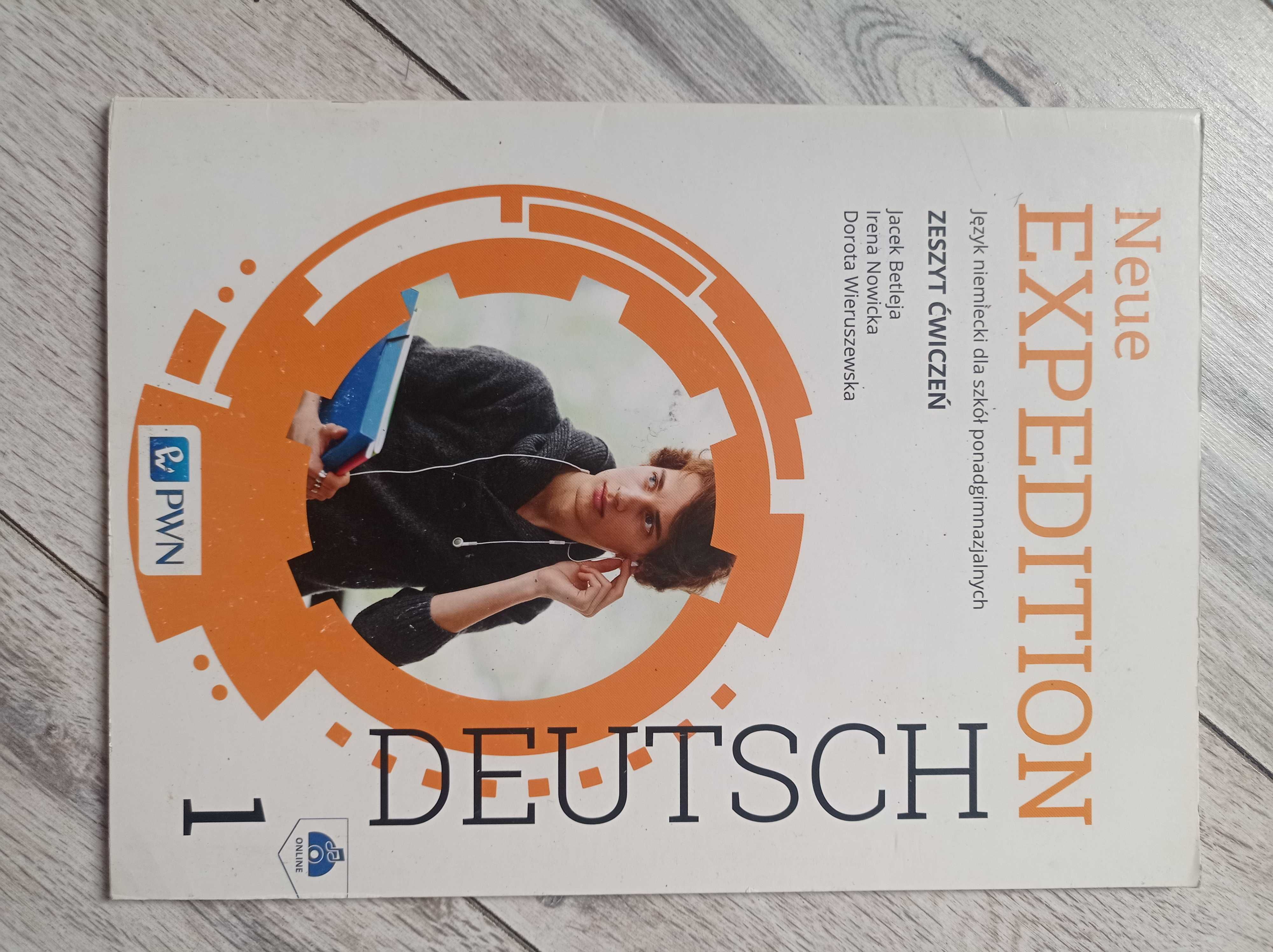 Neue Expedition Deutsch podręcznik 1, 2 oraz ćwiczenia 1