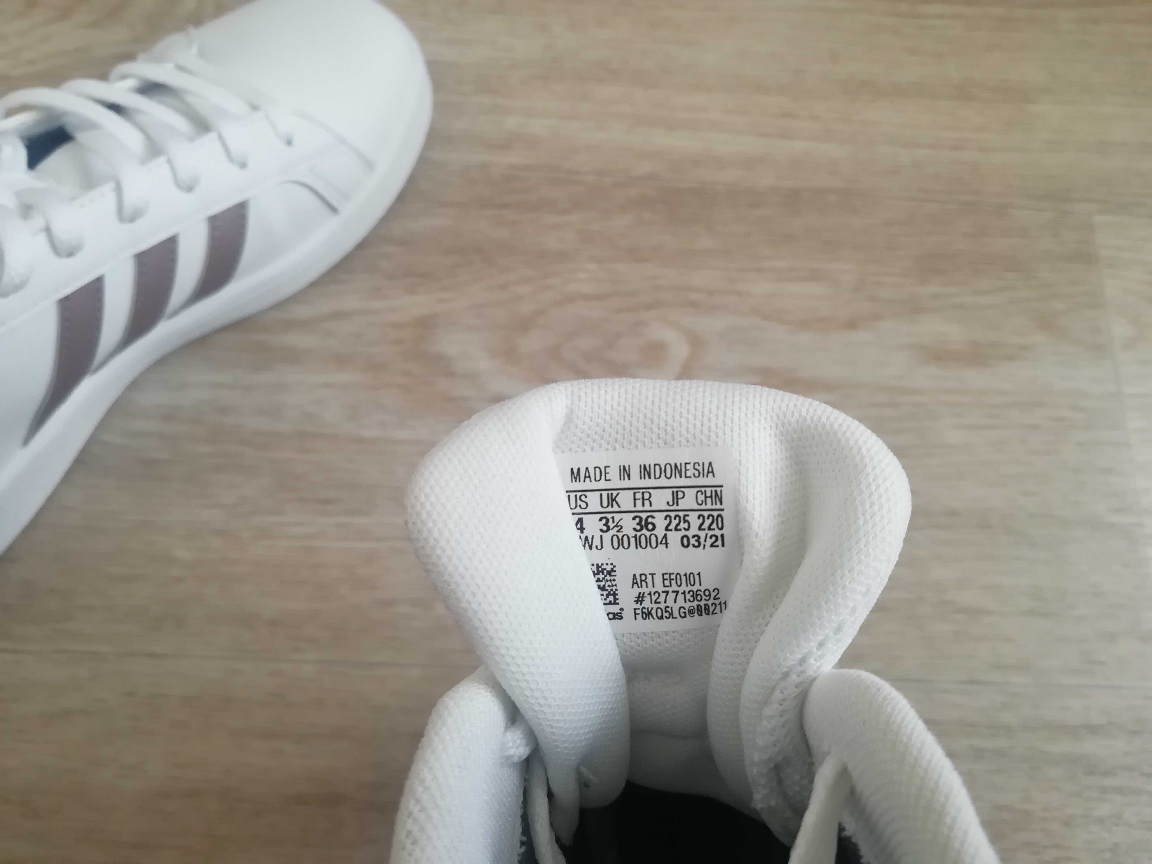 Кроссовки белые Adidas Grand Court 36 размер