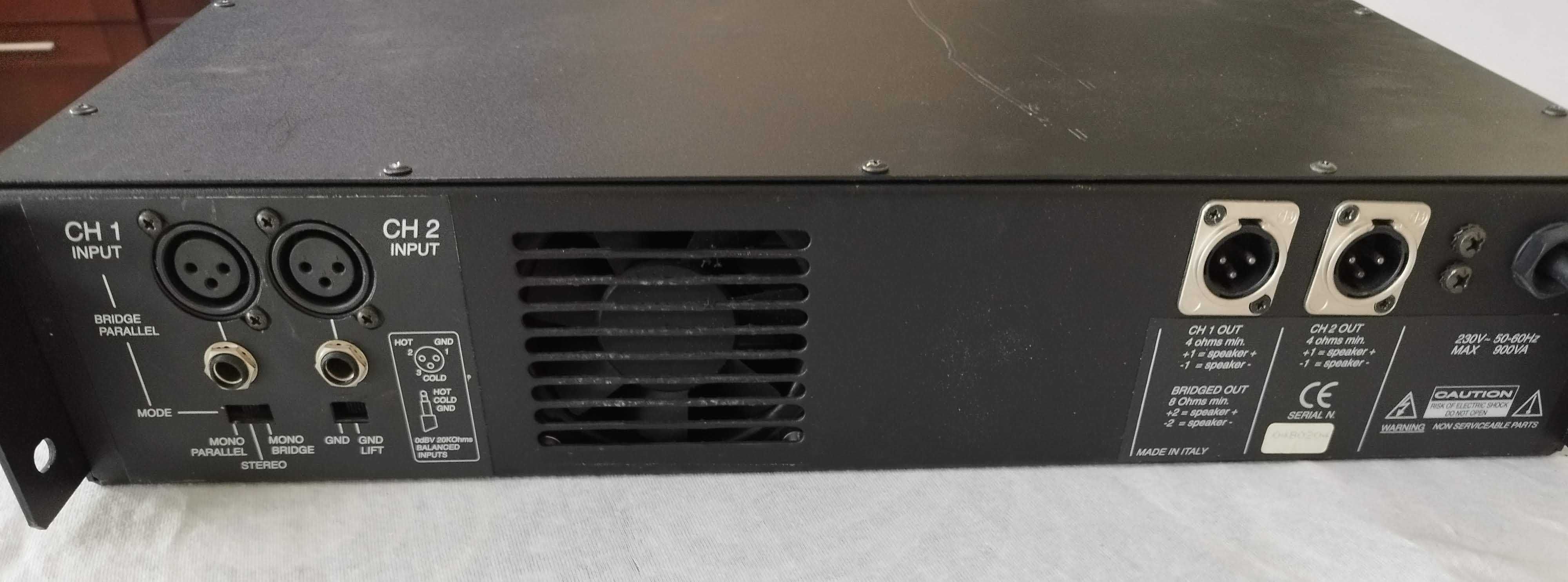 3 amplificadores profissionais HC DCA-550