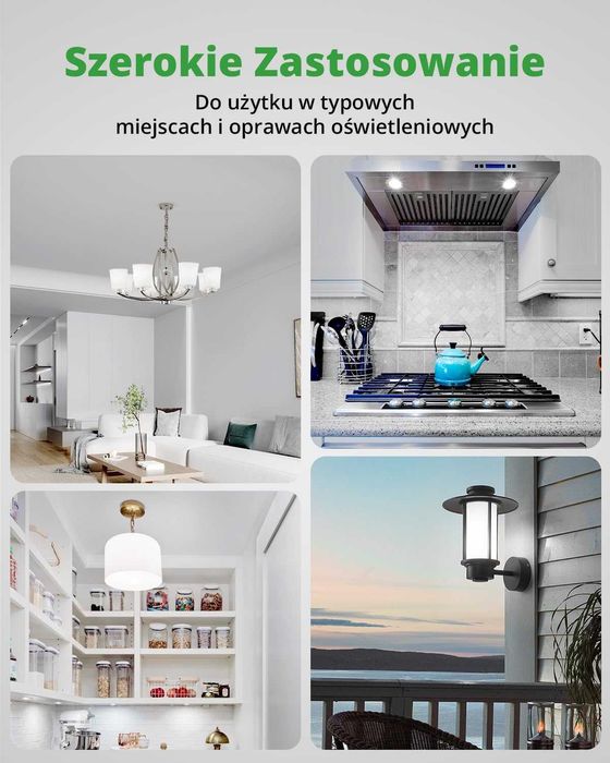 Zestaw 3 × HOMEOW E27 LED 25 W (2500 lm), 6000 K – oszczędność energii