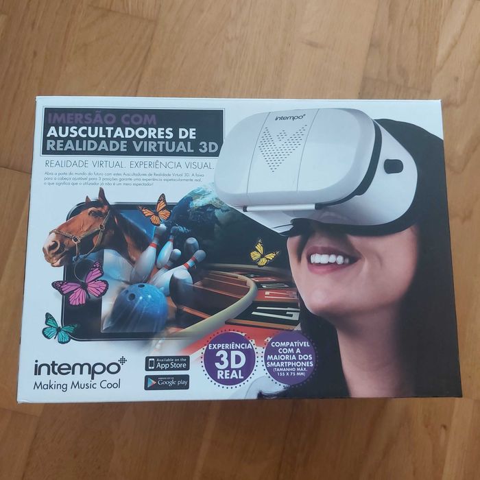 Auscultadores de Realidade Virtual - 3D