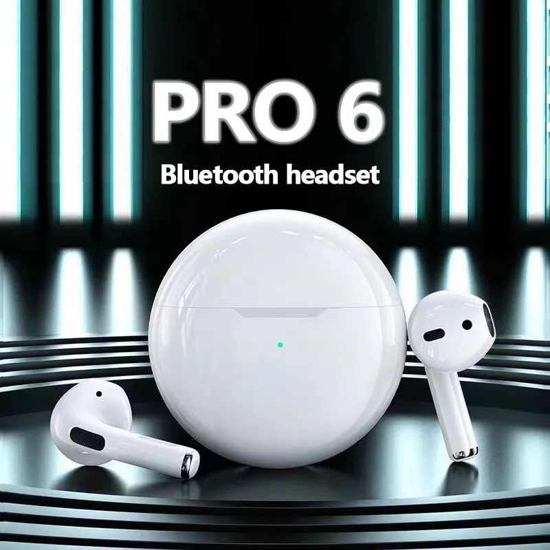 Bluetooth наушники, Pro 6.Новые.