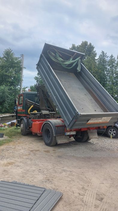 Самоскид  маніпулятор Сканія 10тон Scania 113m 360 8 палет