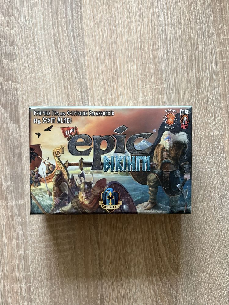 Настільна гра Tiny Epic вікінги