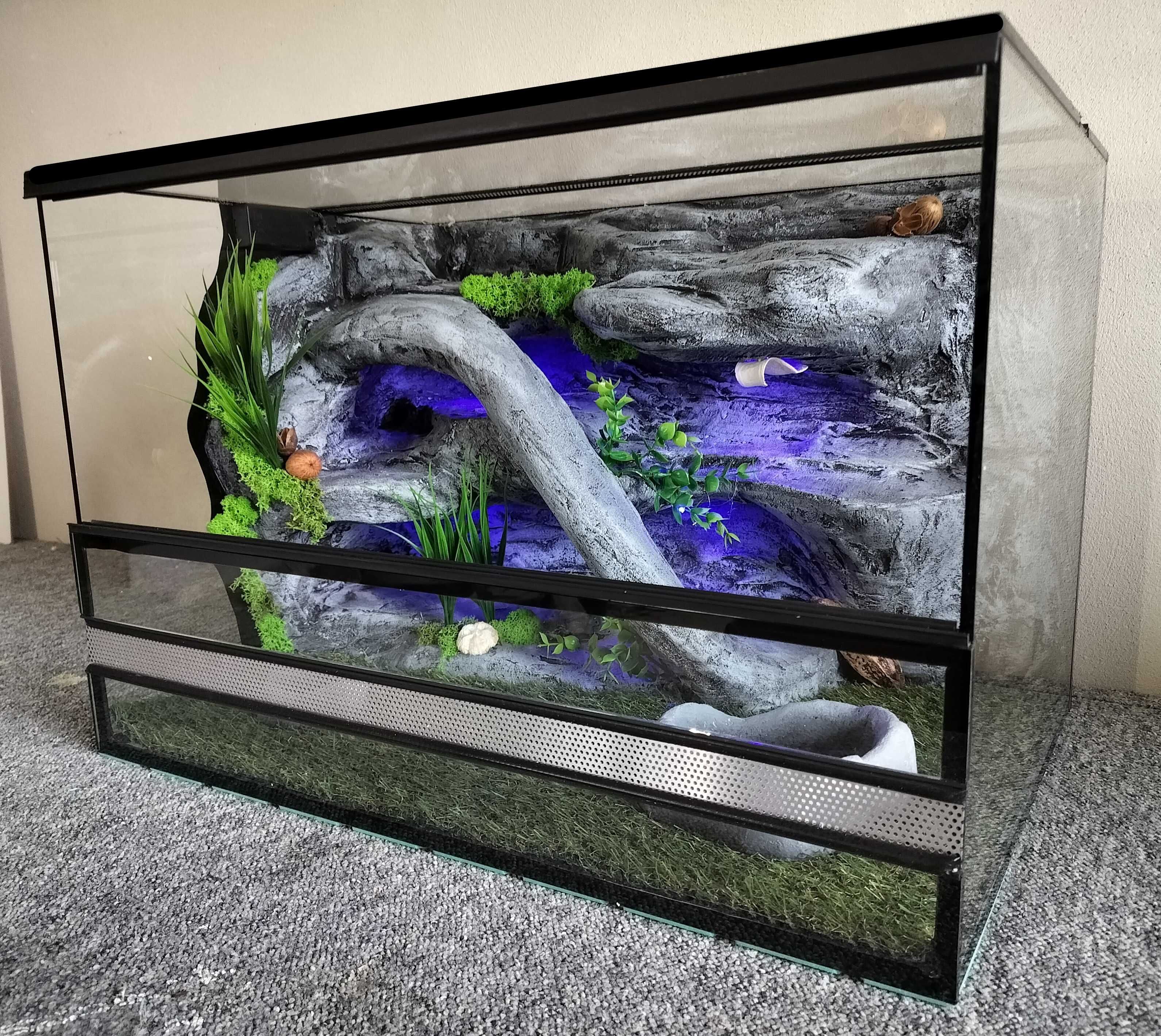 Terrarium dla gekona lamparciego, TW16Sz2L, AquaWaves