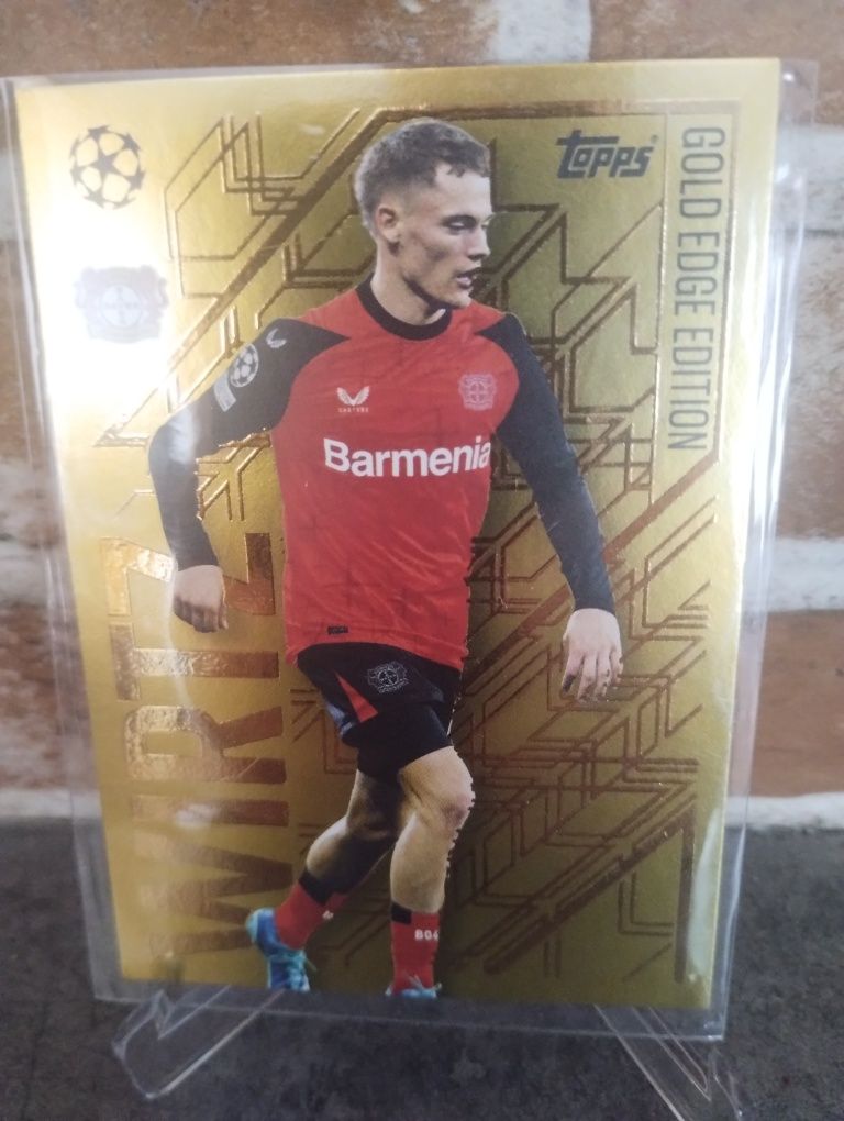Topps match attax 2024/2025 Gold Edge nr8. Florian Wirtz Bayern