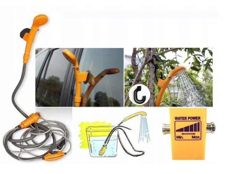 Prysznic mobilny 12V – szybkie mycie w plenerze
