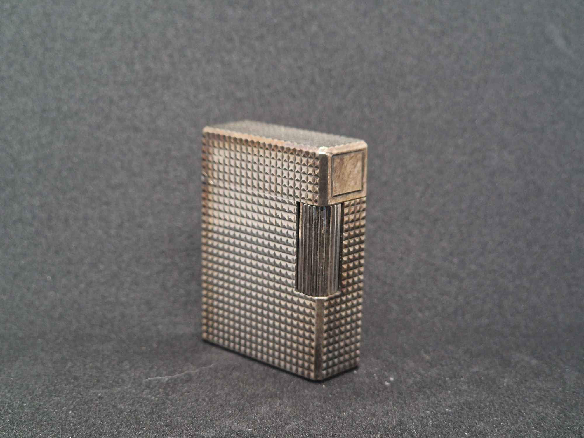 Zapalniczka dupont srebrna diamond head