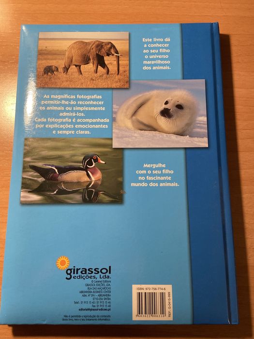 Livro “Todos os meus animais preferidos”