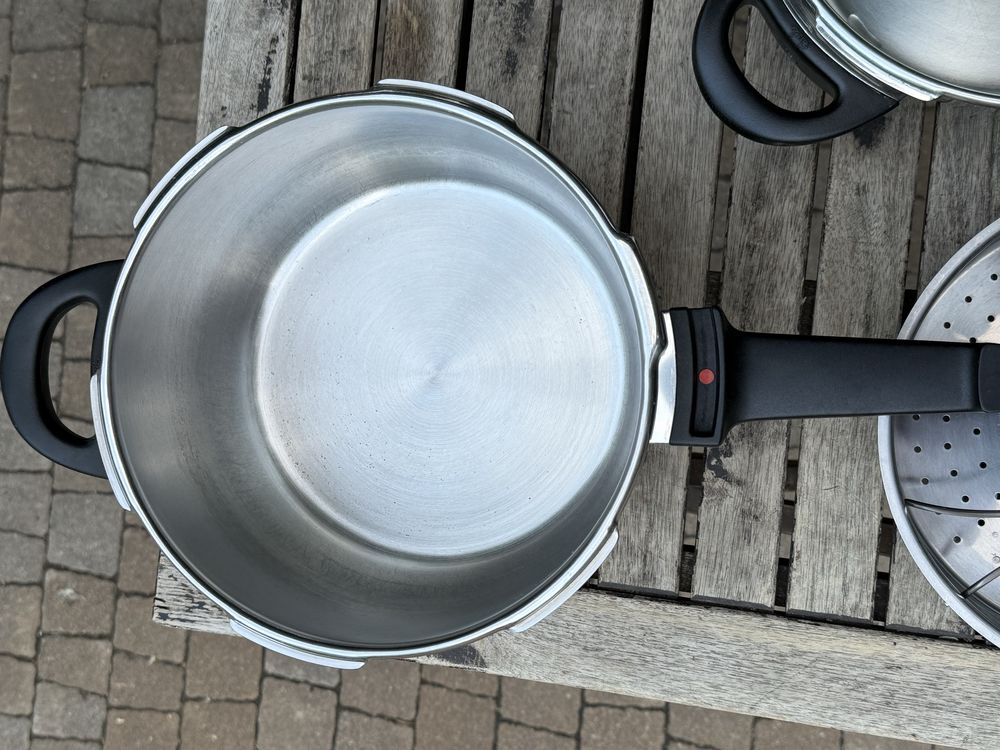 Zestaw szybkowarów Fissler Vitavit o poj. 2,5 / 4,5 /6l plus Wklad !!!