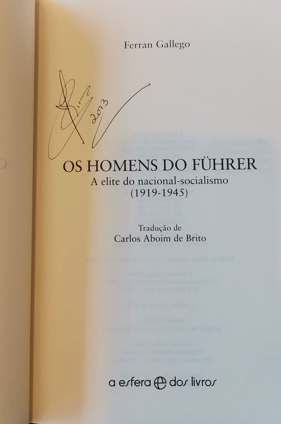 Os homens do Fuhrer - Ferran Gallego