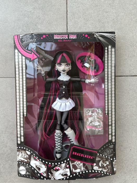 monster High draculaura reel drama nib mattel
