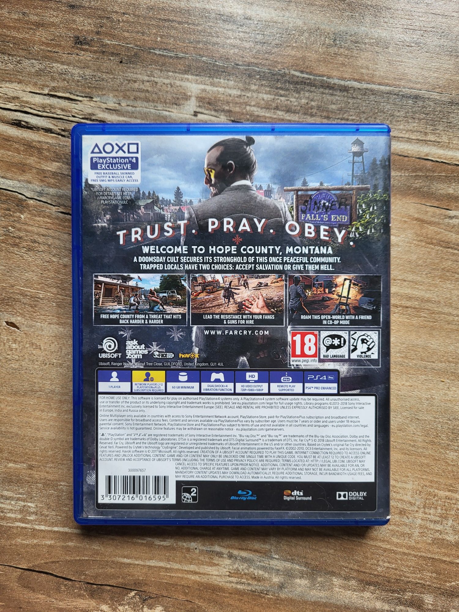 FARCRY5 на PS4 (диск)