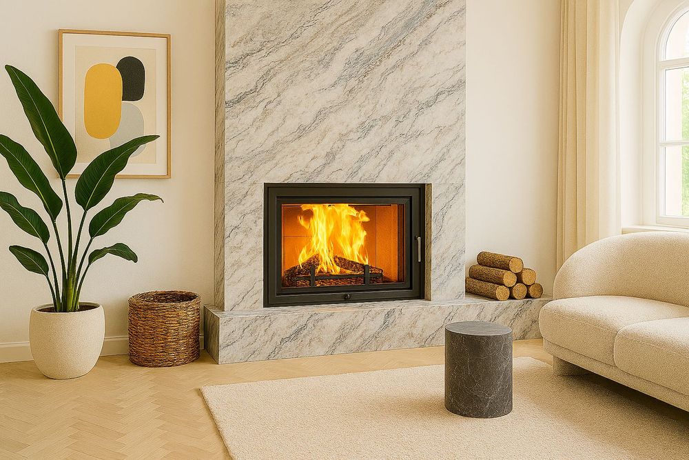 Топка камінна KAWMET W17 12.3 (16.1) кВт