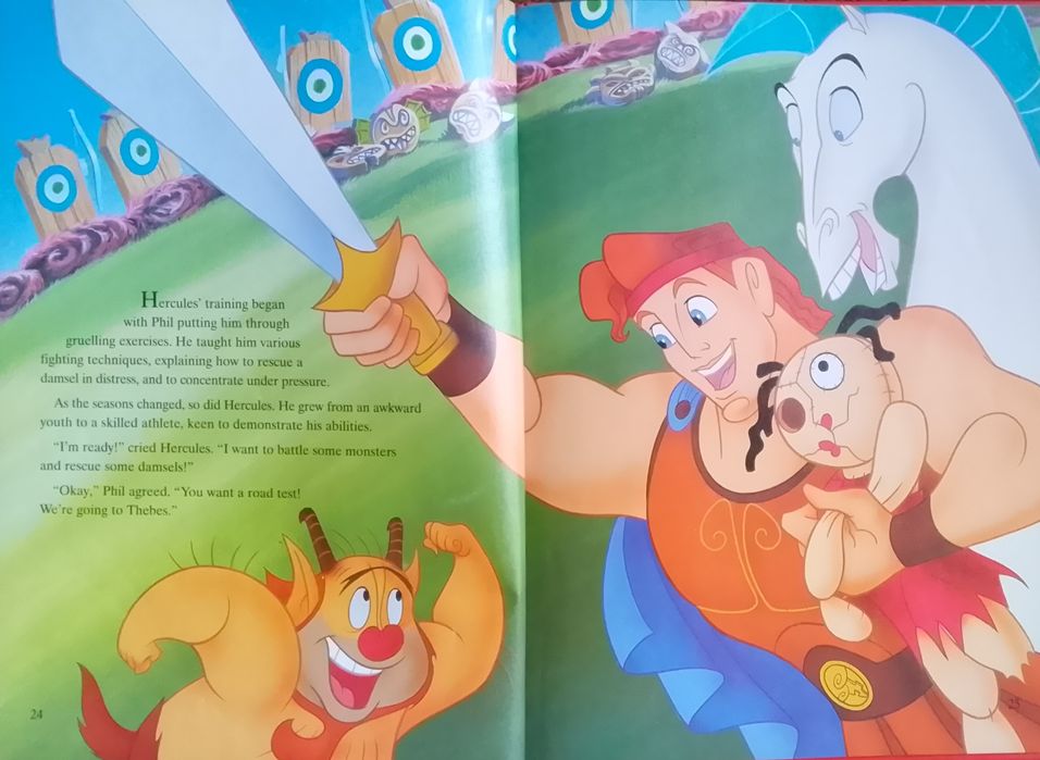 Книга на англійській для дітей-Hercules