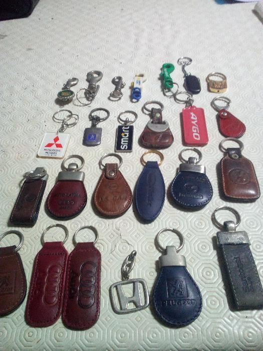 coleção de 100 porta chaves