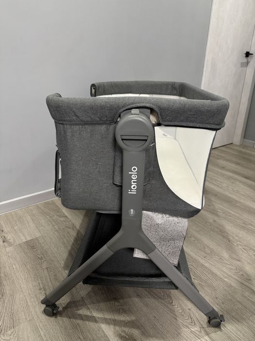 Ліжечко дитяче 3 в 1 Lionelo LEONIE PLUS GREY STONE