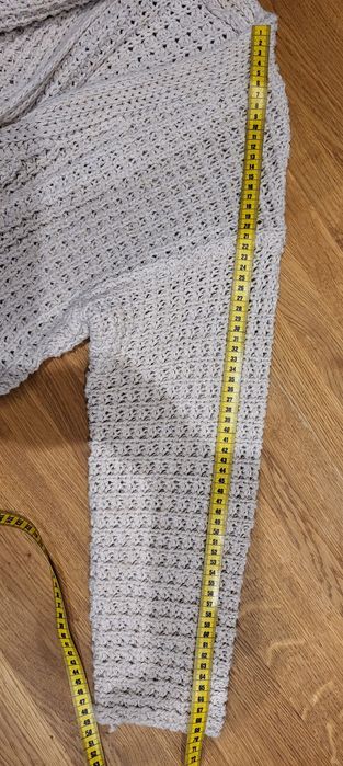 Kardigan beżowy sweter M