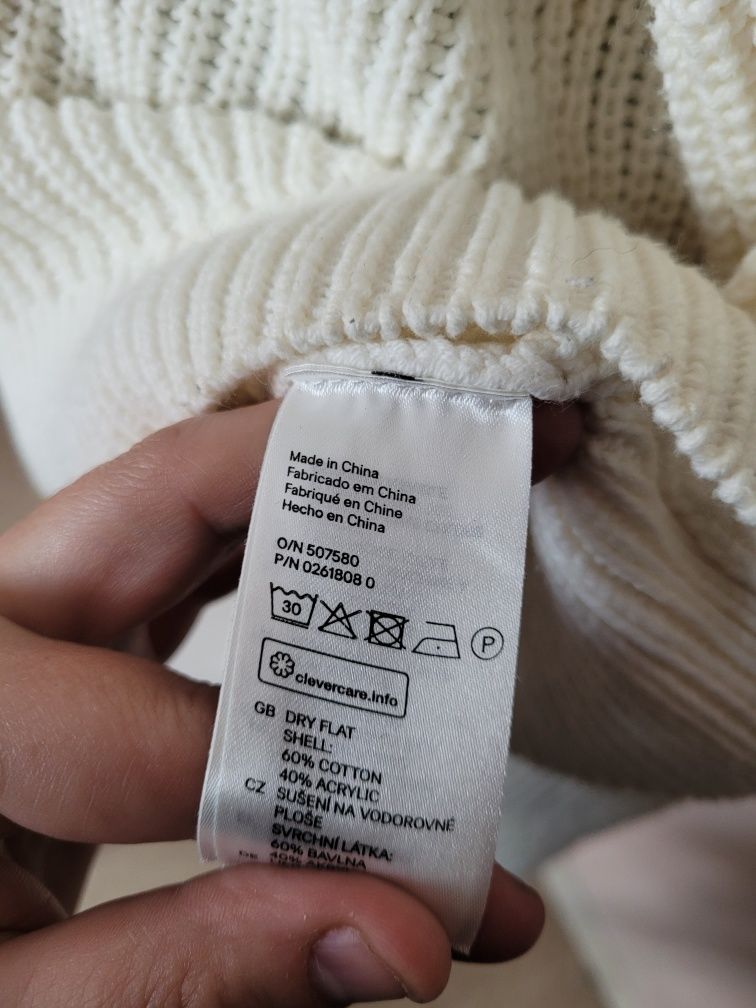 Sweter z dekoltem H&m