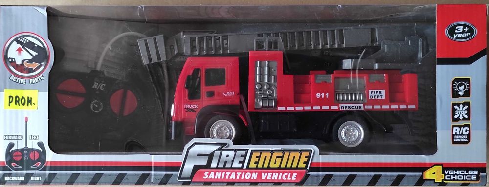 Straż pożarna zdalnie sterowana