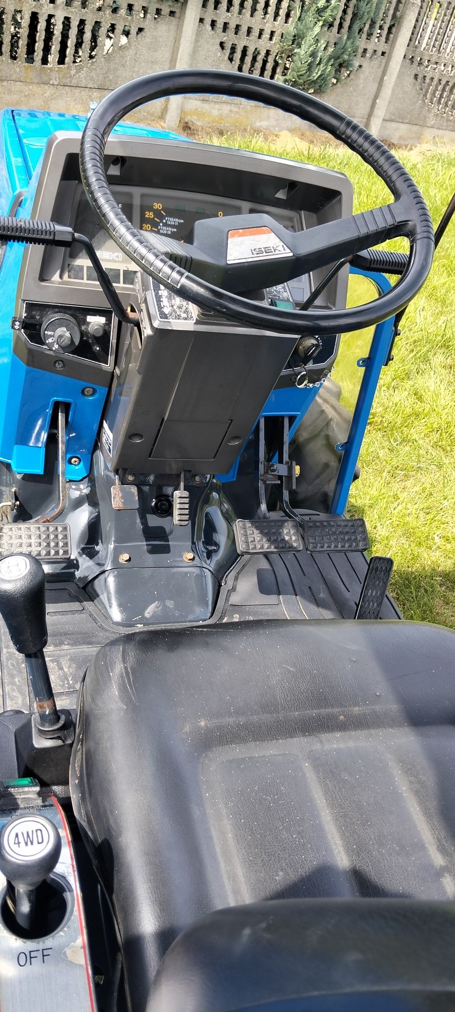 Traktorek 4x4 24 km wspomaganie rewers iseki tur ciągnik kubota