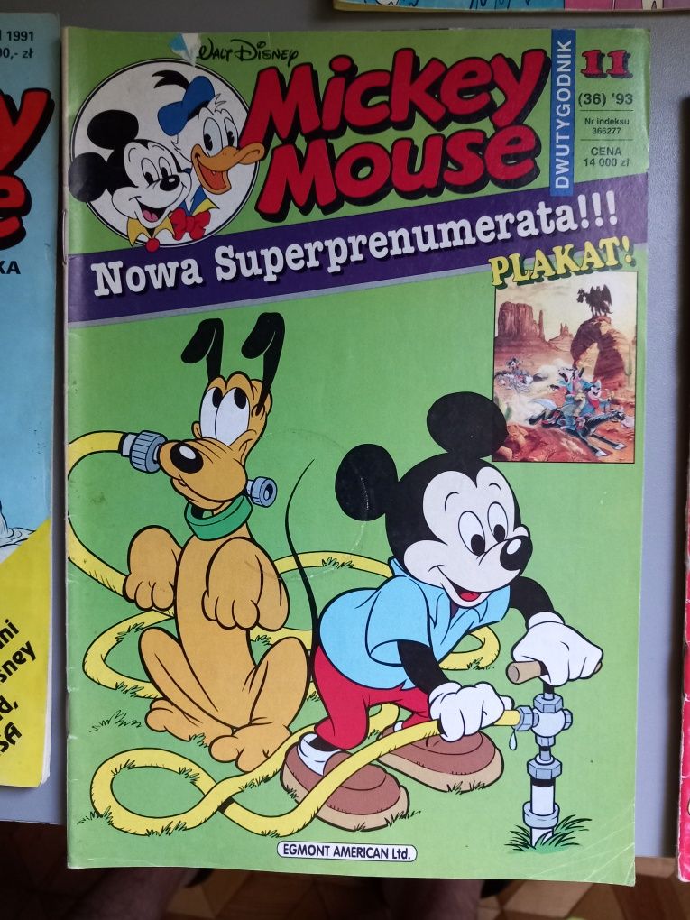 Komiksy serii Myszka Mickey
