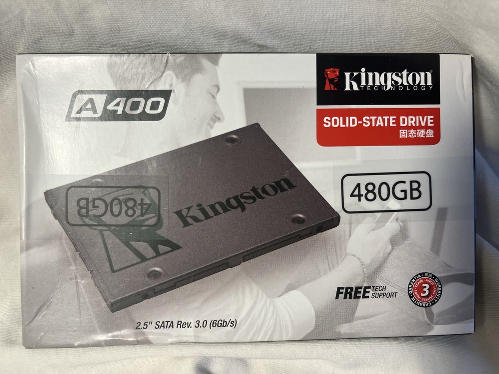 SSD накопичувач Kingston A400 480GB SATA Rev. 3