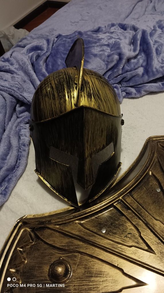 Fato de carnaval soldado romano