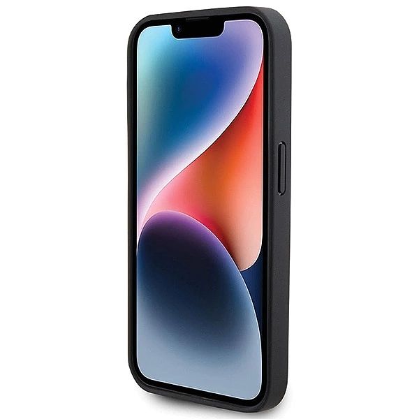 Etui BMW Bi Pattern na iPhone 15 Pro - czarne