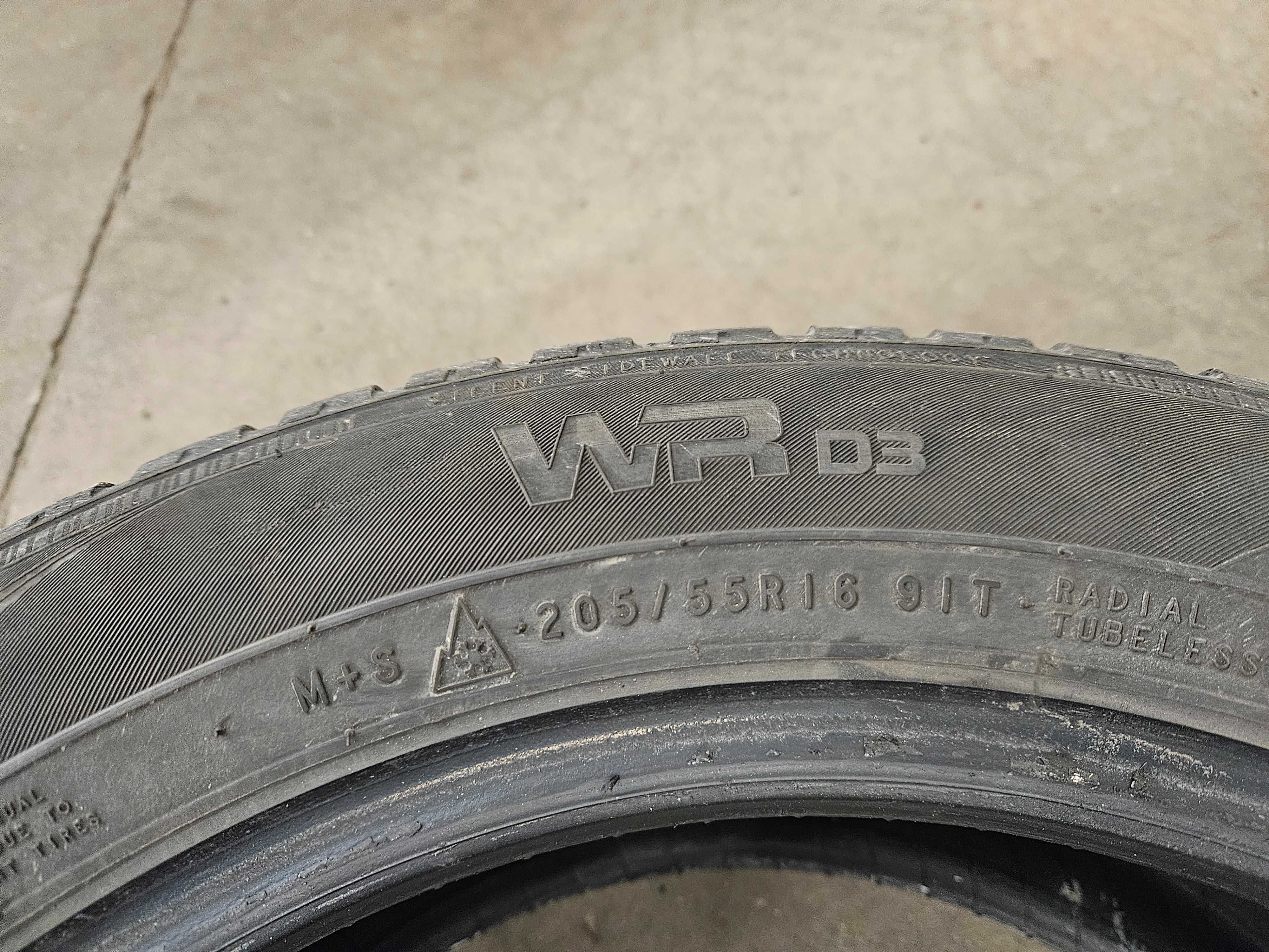 4 Szt 205/55 R16 91T Nokian WR D3 - 6,70mm