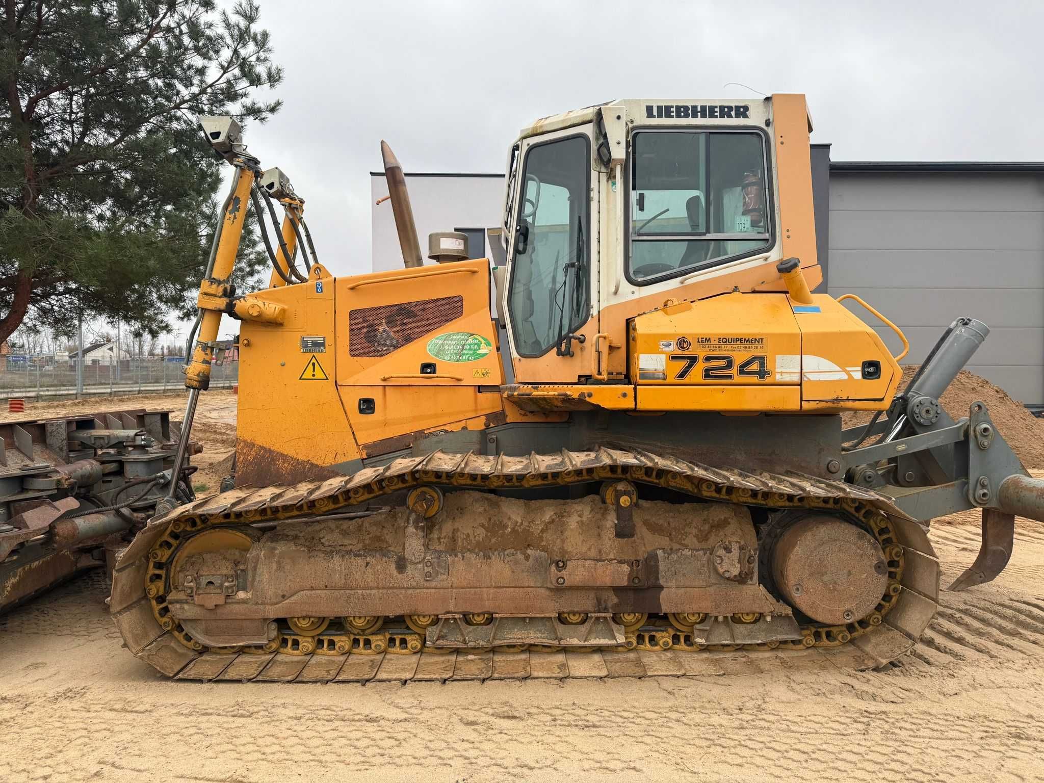 Spycharka gąsienicowa Liebherr PR 724 LGP spych spychacz NOWE PODWOZIE