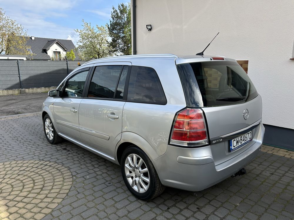 Opel Zafira 1.9 CDTI 2007/8 7-Osobowa Hak Klimatyzacja Navi 1-WŁ !!!