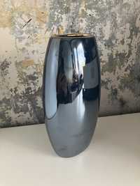Wazon ceramiczny turkus metaliczny wys.24 cm