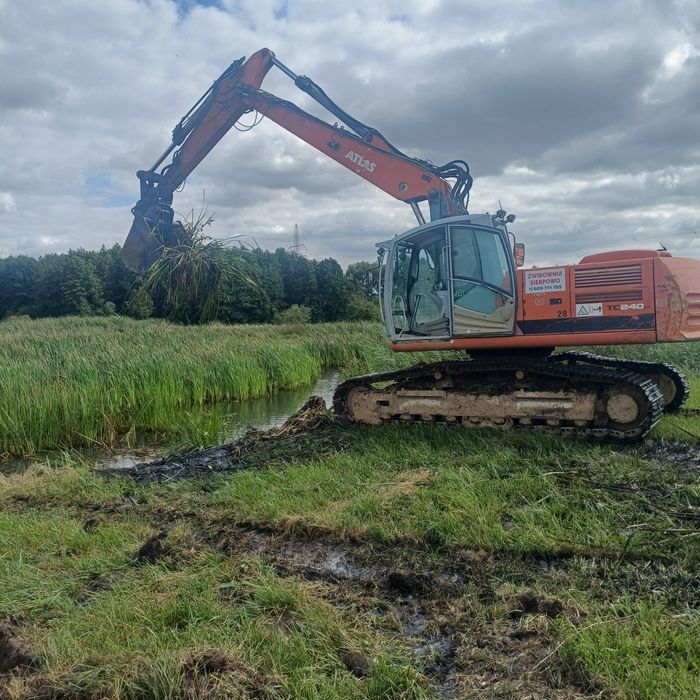 Prace ziemne, usługi, piasek zwir Podsypka rozbiórki