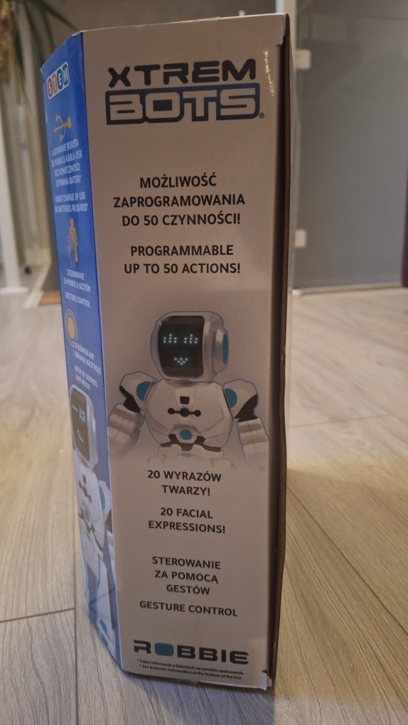 Robot Xtream Bots z pilotem