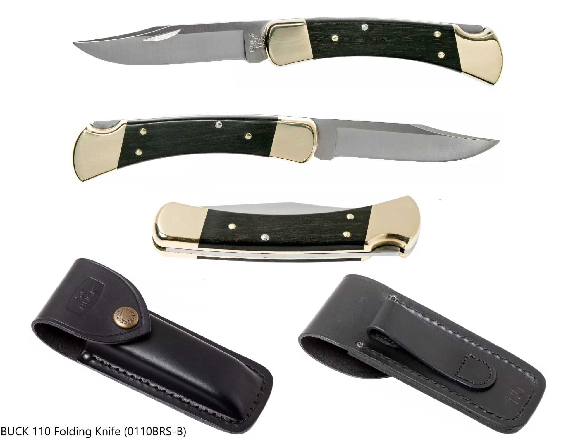 Ніж BUCK 110 Folding Knife + Kwik Thumb Stud