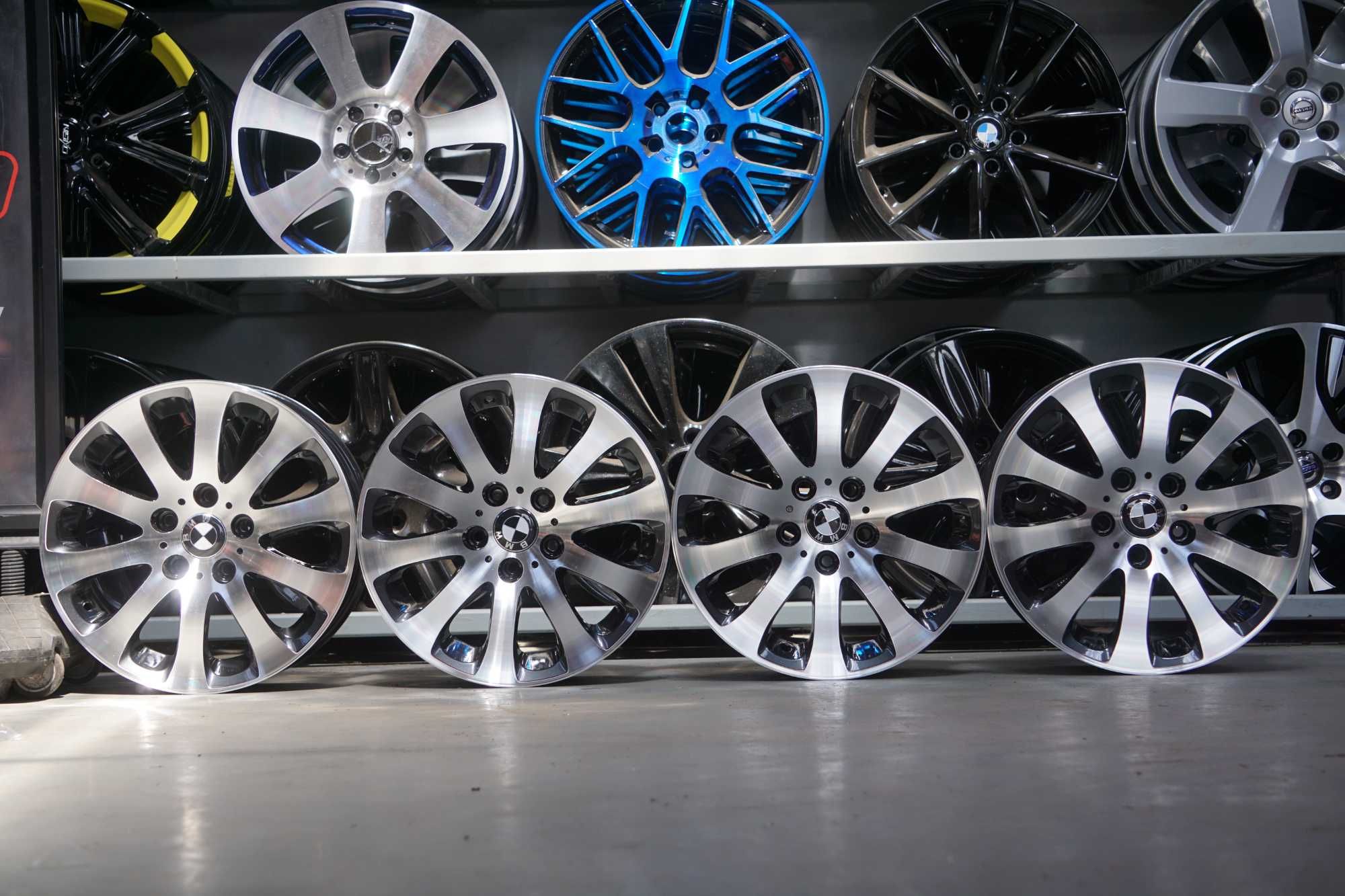 Alufelgi oryginał BMW 5x120 8Jx17 et34 cb72,6 grafit wneka front cnc