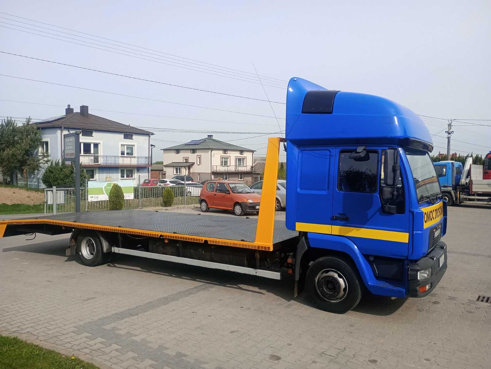 Volvo FL DMC12 2005Rok Pomoc Drogowa Laweta Autolaweta Najazd Holownik