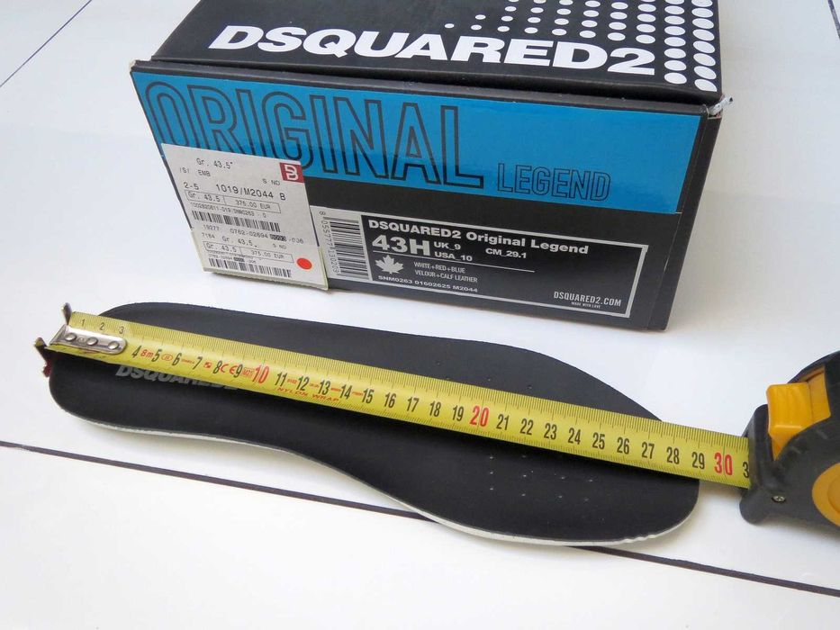 Buty sneakersy DSQUARED2 Original Legend 43,5 43.5 nowe!