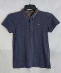 Koszulka polo t-shirt Urbn-dept 12 lat 146/152 cm jeansowy melanż