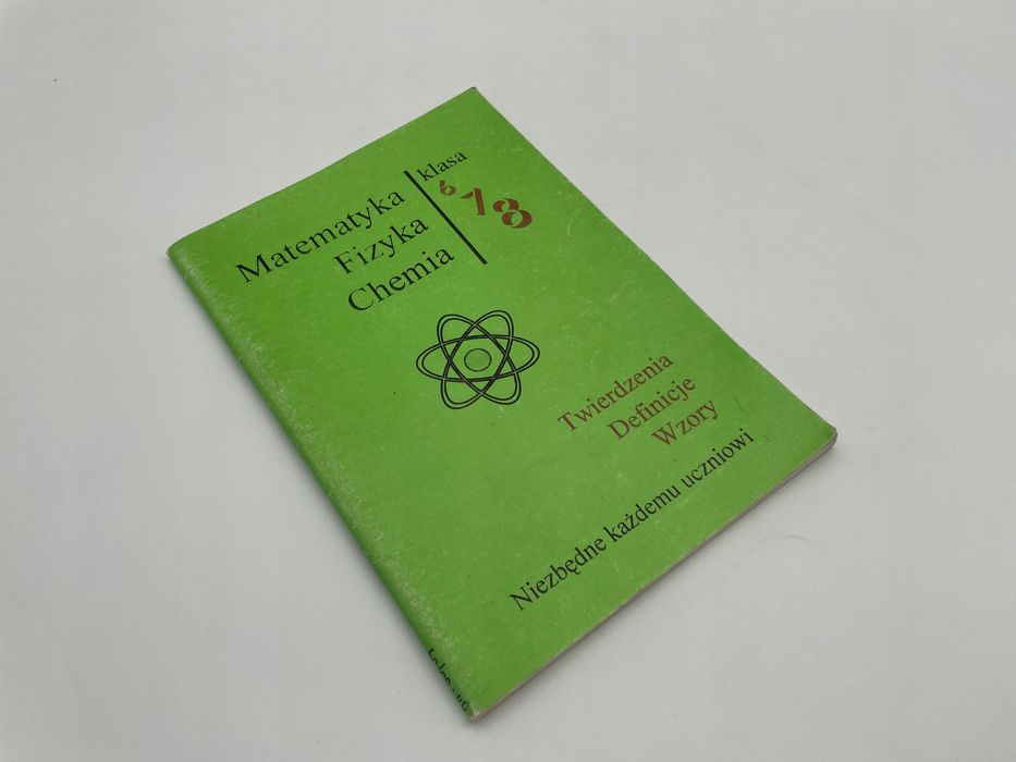 Matematyka Fizyka Chemia Klasa 6.7.8 X12388