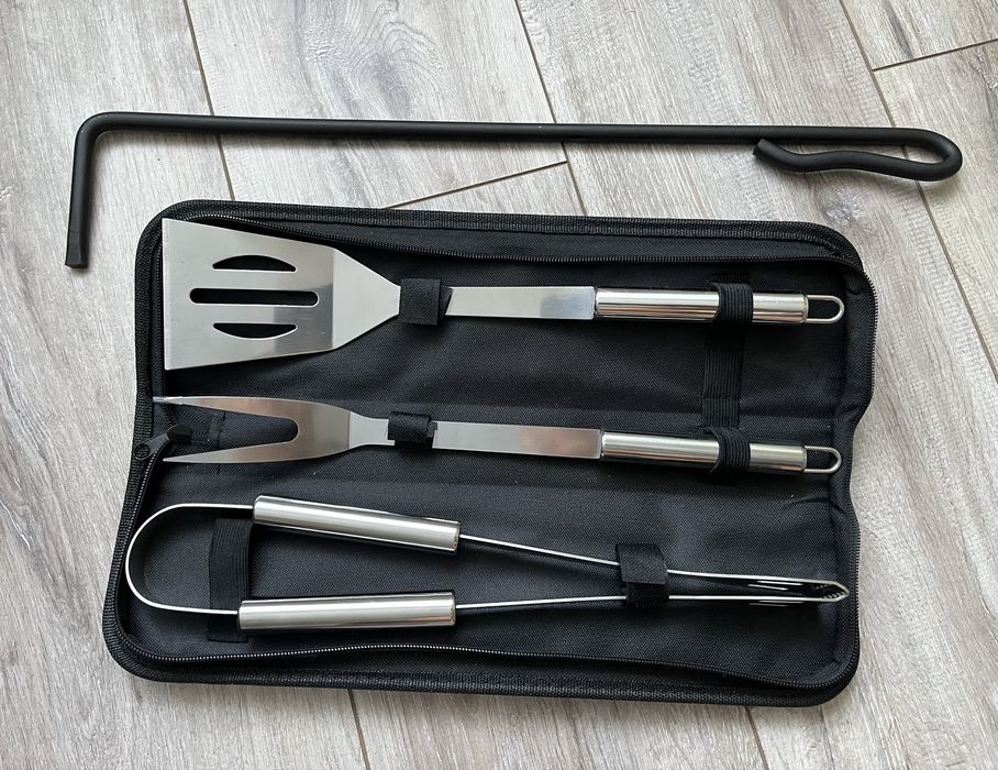 кочерга коцюба + Набір для барбекю грилю мангала