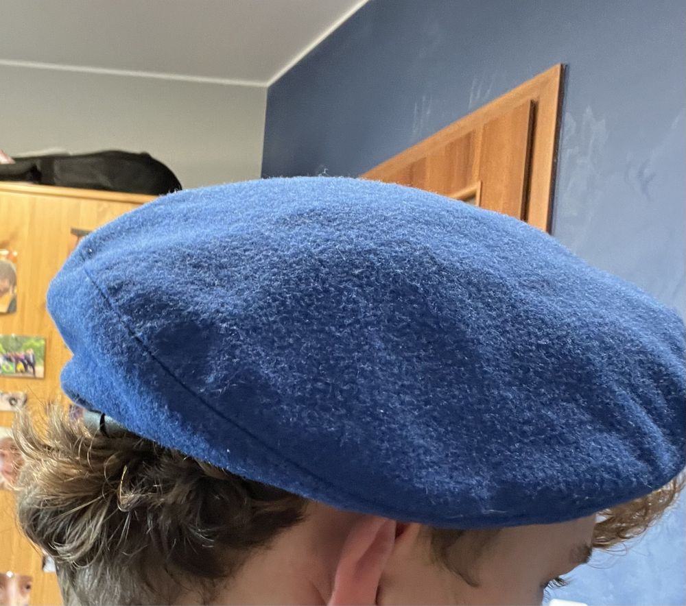 Beret harcerski granatowy