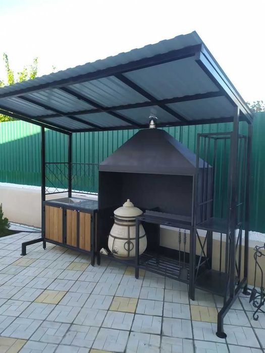 Навіс, арки, паркани, ворота.Металоконструкції та зварювальні роботи!