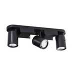 Listwa reflektorowa Laurin czarna 3 x GU10 Kanlux