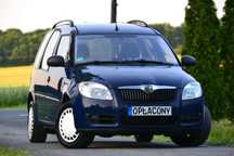 Skoda Roomster !!! OPŁACONY, Klimatyzacja, Nawigacja, 2xkoła !!!